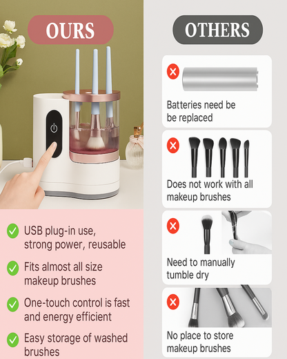 GLAMRINSE™ Pro Makeup Brush Cleaner